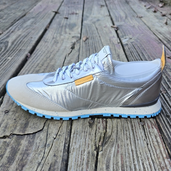 Oncept Tokyo Sneaker, Silver Flash-White, Silver, Gray, Blue, Orange, Womens 8.5 - Picture 7 of 14